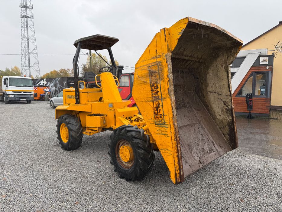 Wozidło budowlane wywrotka Barford Terex SX5000  PERKINS 5000 kg 4x4