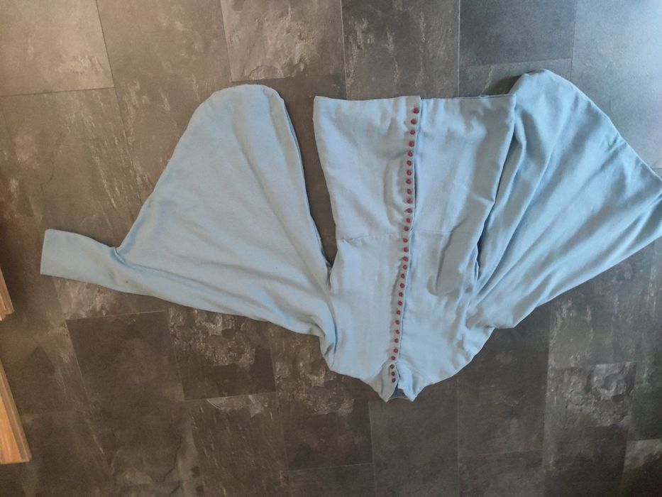 Strój rycerski XV wiek średniowieczny robe M-L rozmiar jk nowy wełna