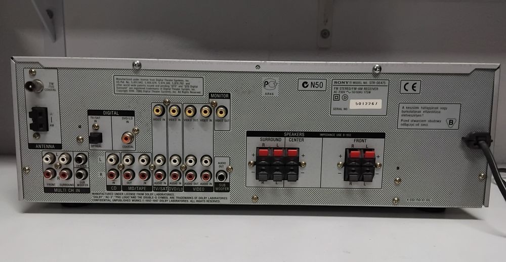 SONY amplificador STR-DE475