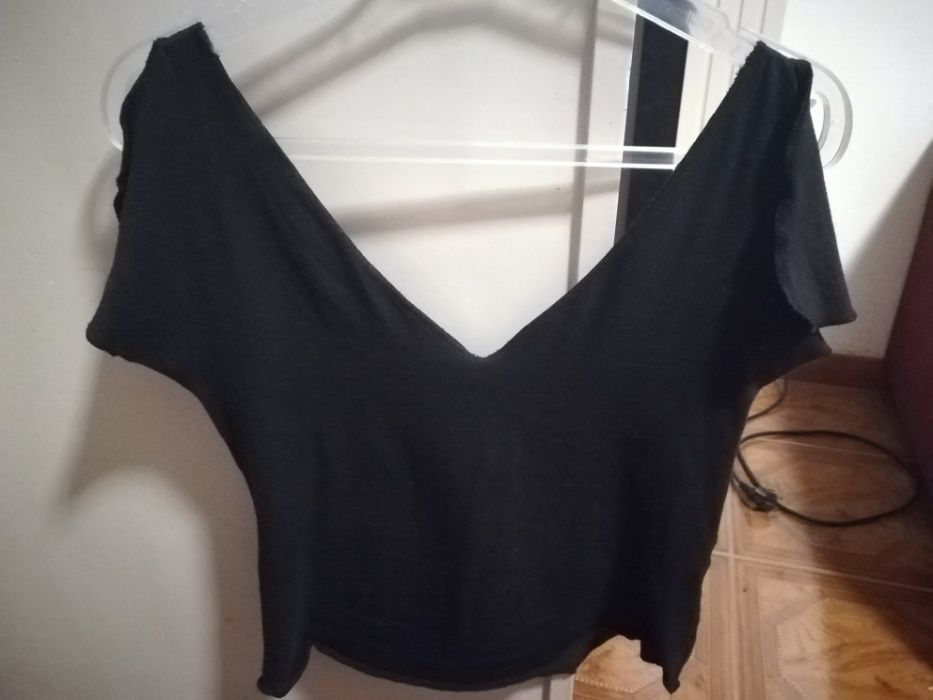 Blusa com manga borboleta