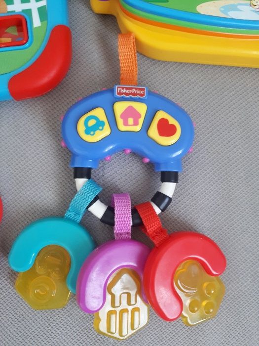 Fisher Price muzyczne kluczyki, grzechotka