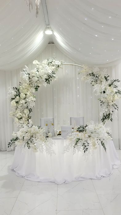 Весільна арка,фотозона квіти