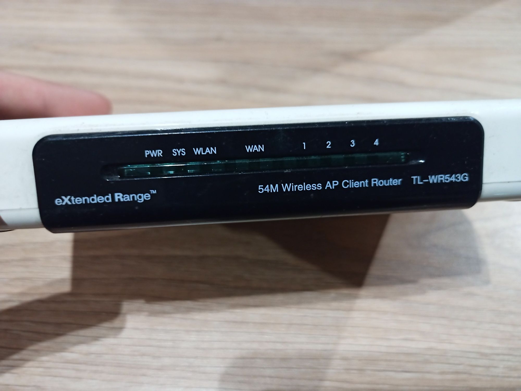 TP- Link router WR743ND i access point WR543G