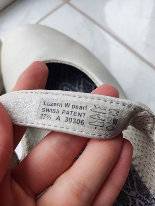 Туфлі мокасіни Kyboot Luzern Pearl W Kybun шкіра 37 37,5 23,5