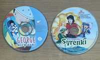 2 płyty VCD; Przygody syrenki, George niewielki
