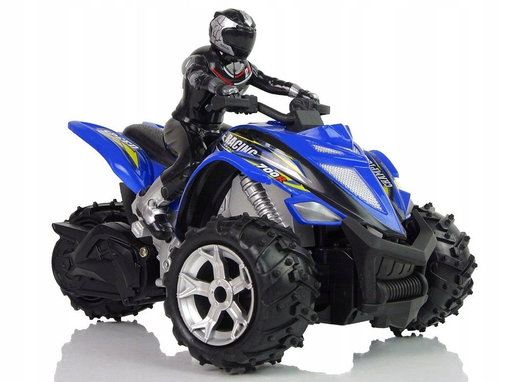 Quad Rock Crawler Trójkołowy Zdalnie Sterowany 1:12/2,4g Niebieski