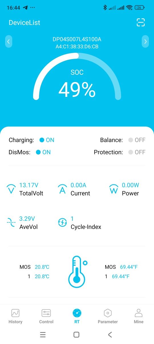 Jsdsolar J12100 с BMS и bluetooth + приложение Акумулятор