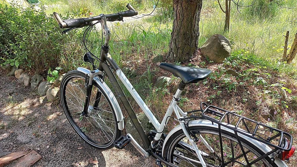 Alu Rower Miejski Damski Rixe La Rochelle Damka Alivio Sr Suntour 28