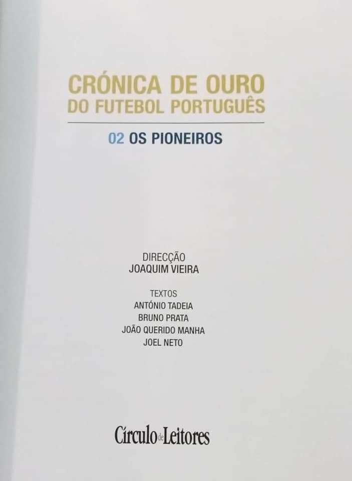 Crónica de Ouro do Futebol Português - 5 Vol.