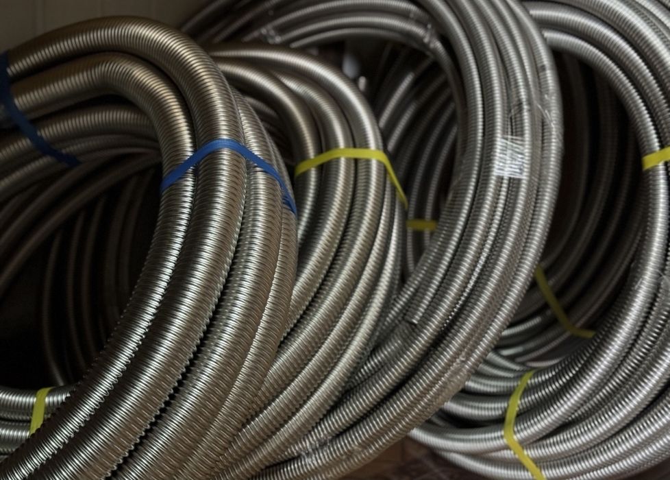 Гофра для генератора нержавейка 20/22/25/32/40 мм для генератора