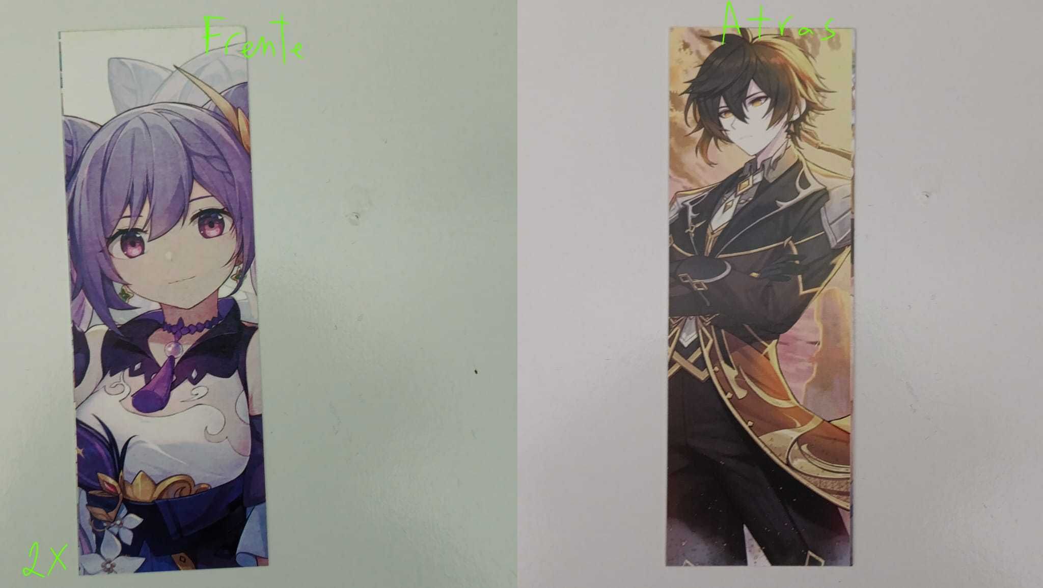 Cartões de Genshin Impact