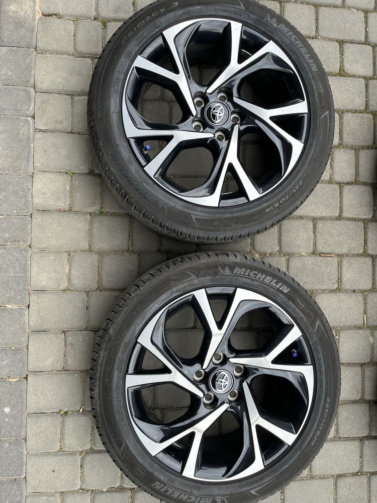 Alufelgi 5x114,3 18 cali Toyota C-HR Corolla Cross opony 225/50/18
