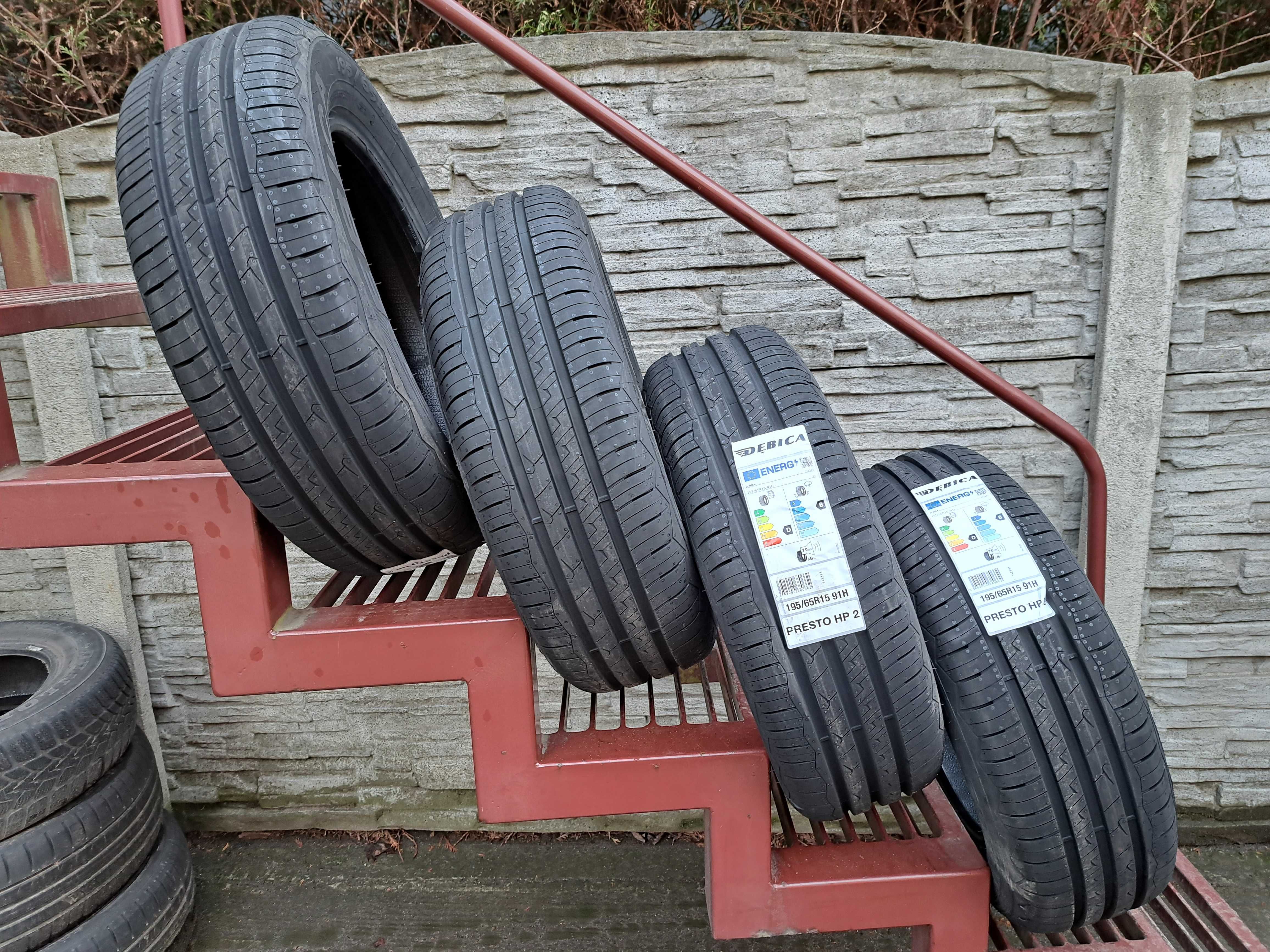 4 Opony NOWE letnie 195/65 R15 Dębica Montaż i wyważanie Gratis!