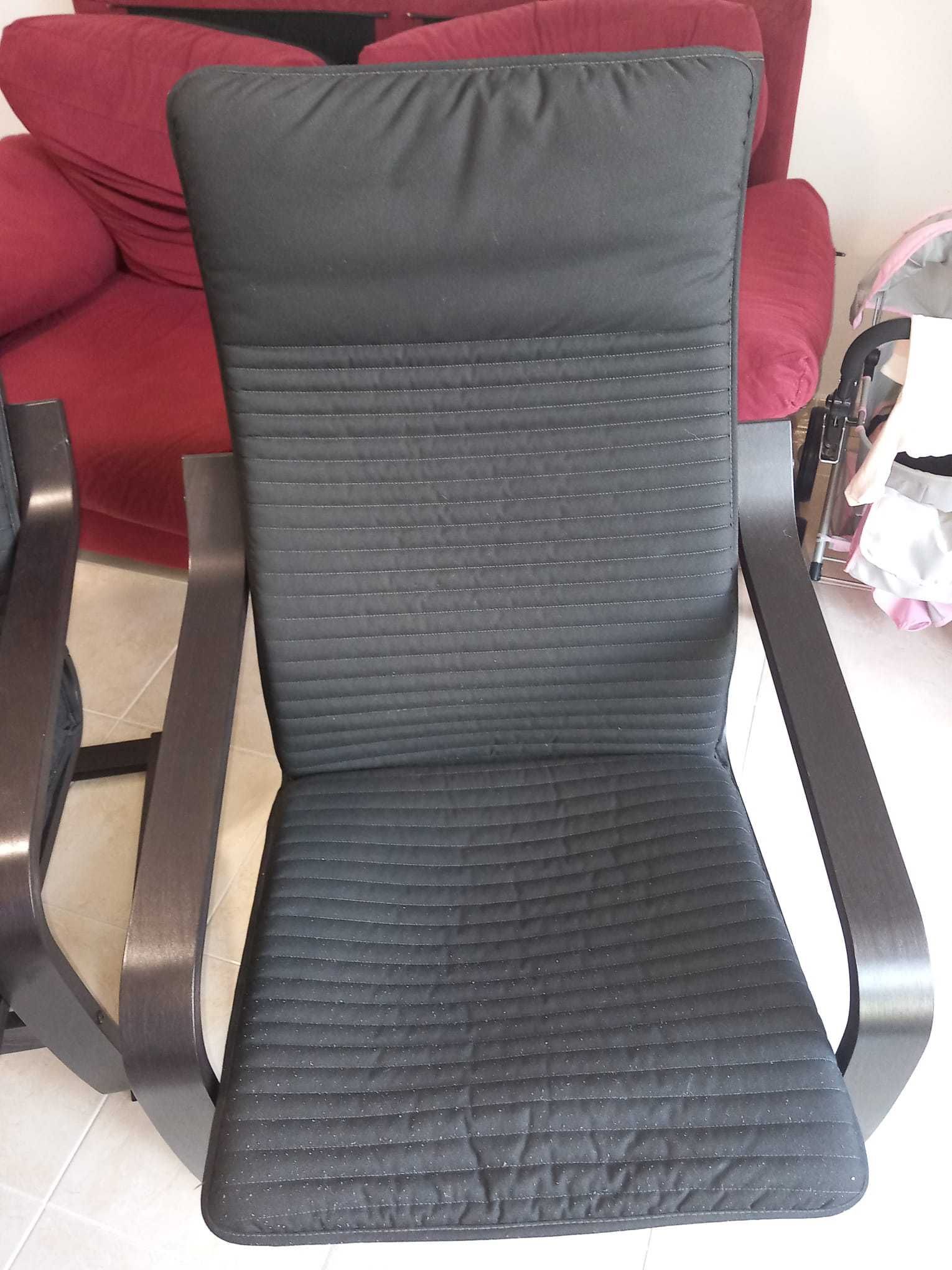 Vendo Poltronas Pretas Poang (IKEA)