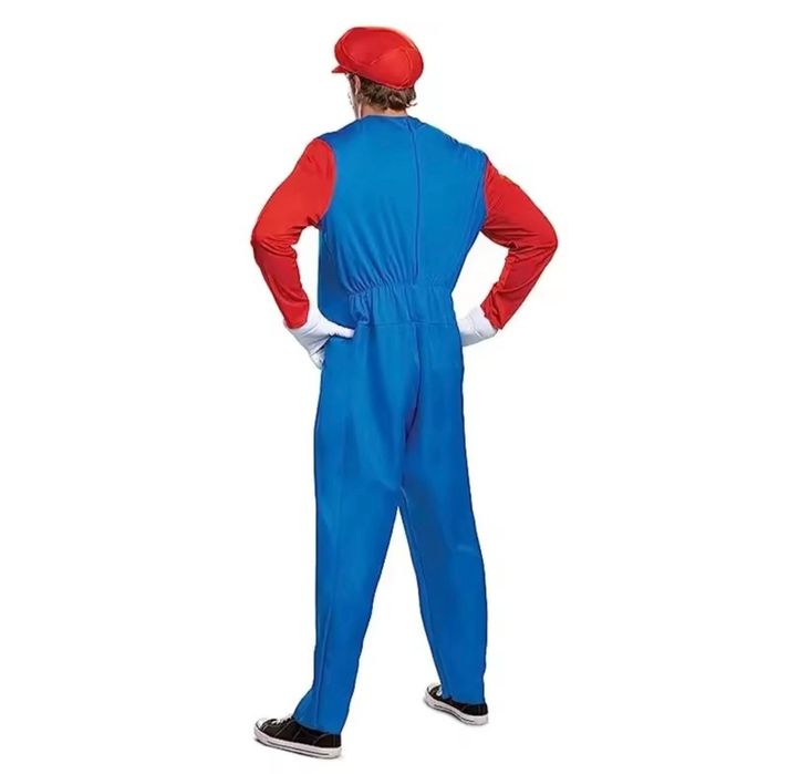 Kostium Super Mario Bros – rozmiar L - Nowy!