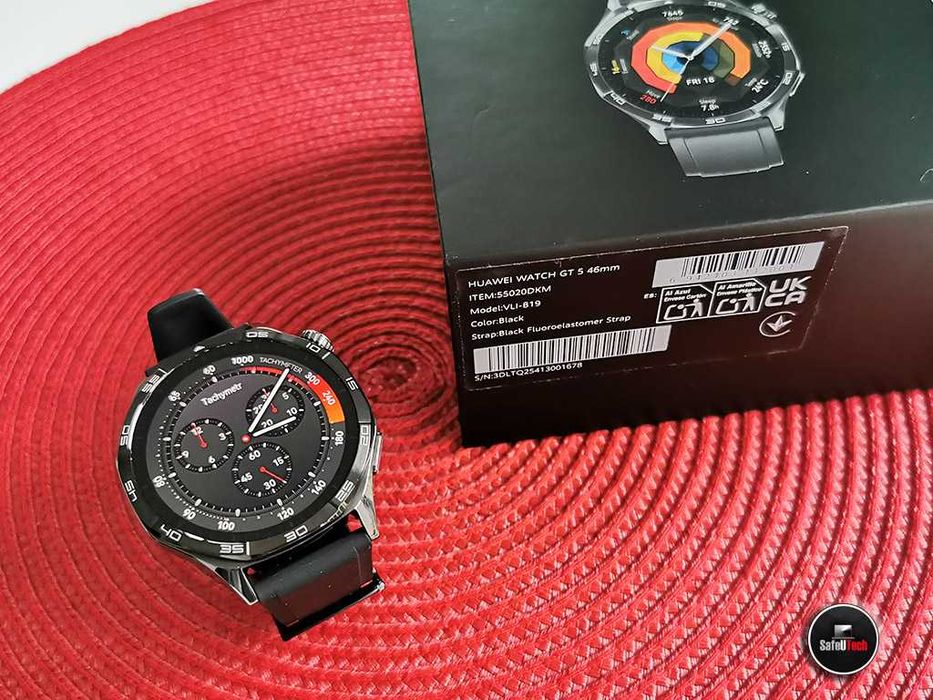 ZADBANY Smartwatch Huawei Watch GT5 46mm ACTIVE Sport - AMOLED GPS