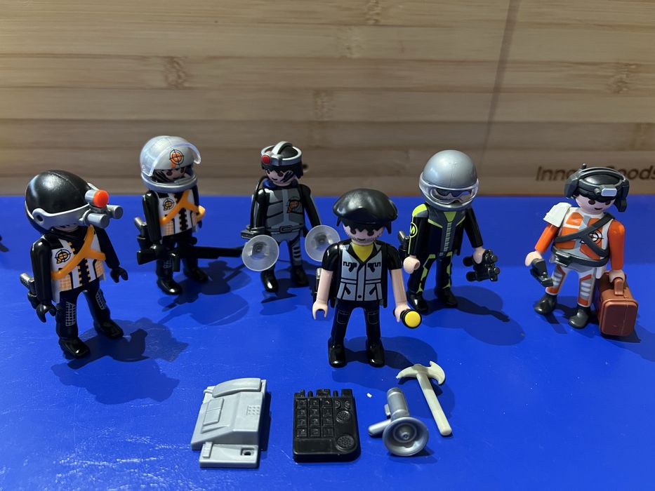 Conjuntos Playmobil - spy agents / agentes secretos / polícias