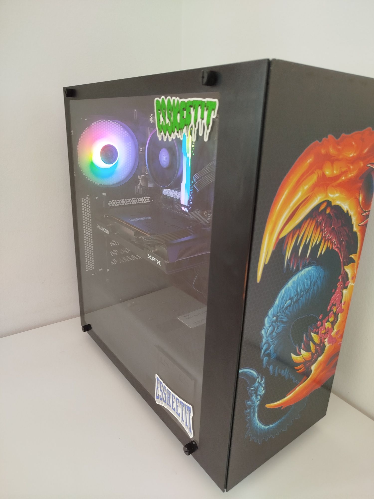 Gaming PC Ryzen 5600x RX 7600 32 gb RAM