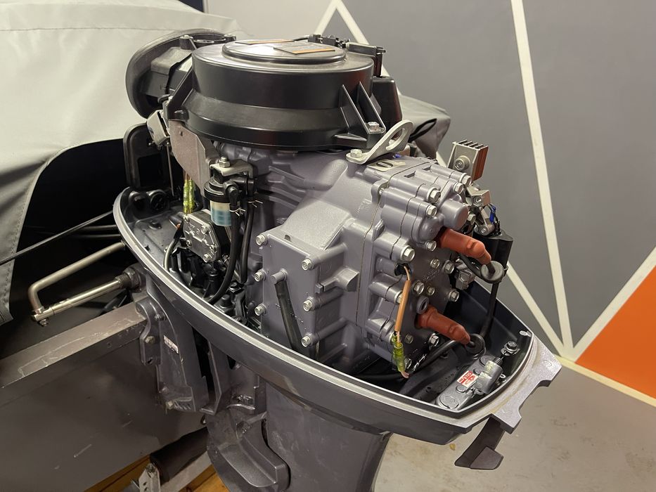 Прогресс 2. Мотор Yamaha 40. Лафет