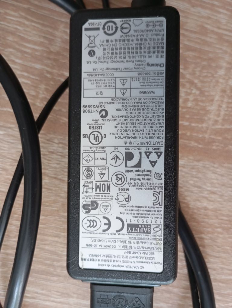 oryginalny zasilacz do chromebook SAMSUNG XE303C12-A01SE notebooka