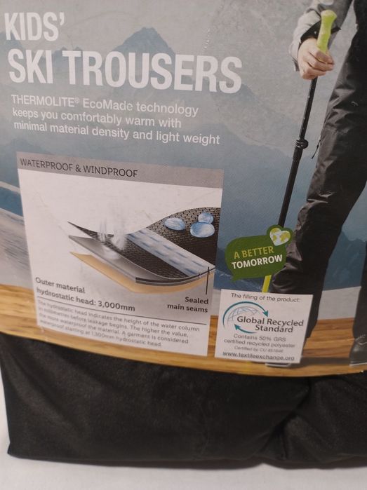 Dziecięce spodnie narciarskie chłopięce 134/140