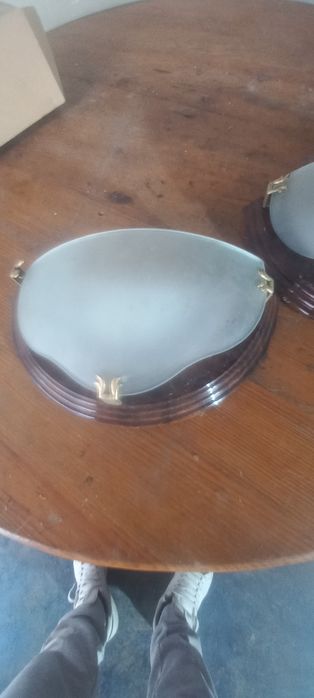 2 candeeiros de parede