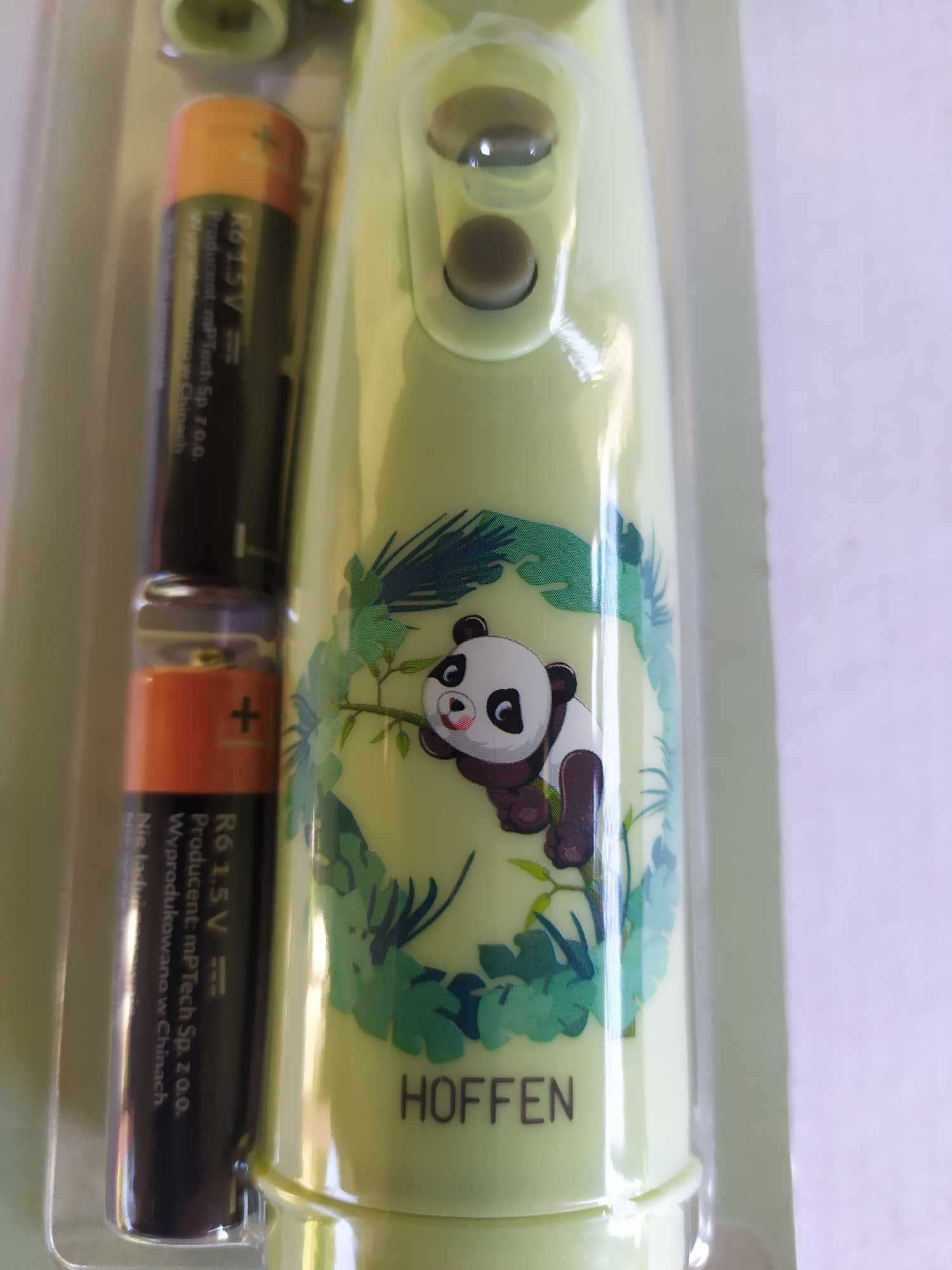 Szczoteczka Oscylacyjna Dla Dzieci Panda Zielona