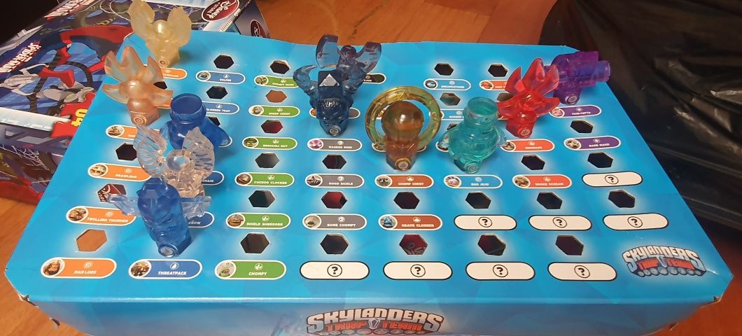 76 Skylanders + cristais + portais + jogos