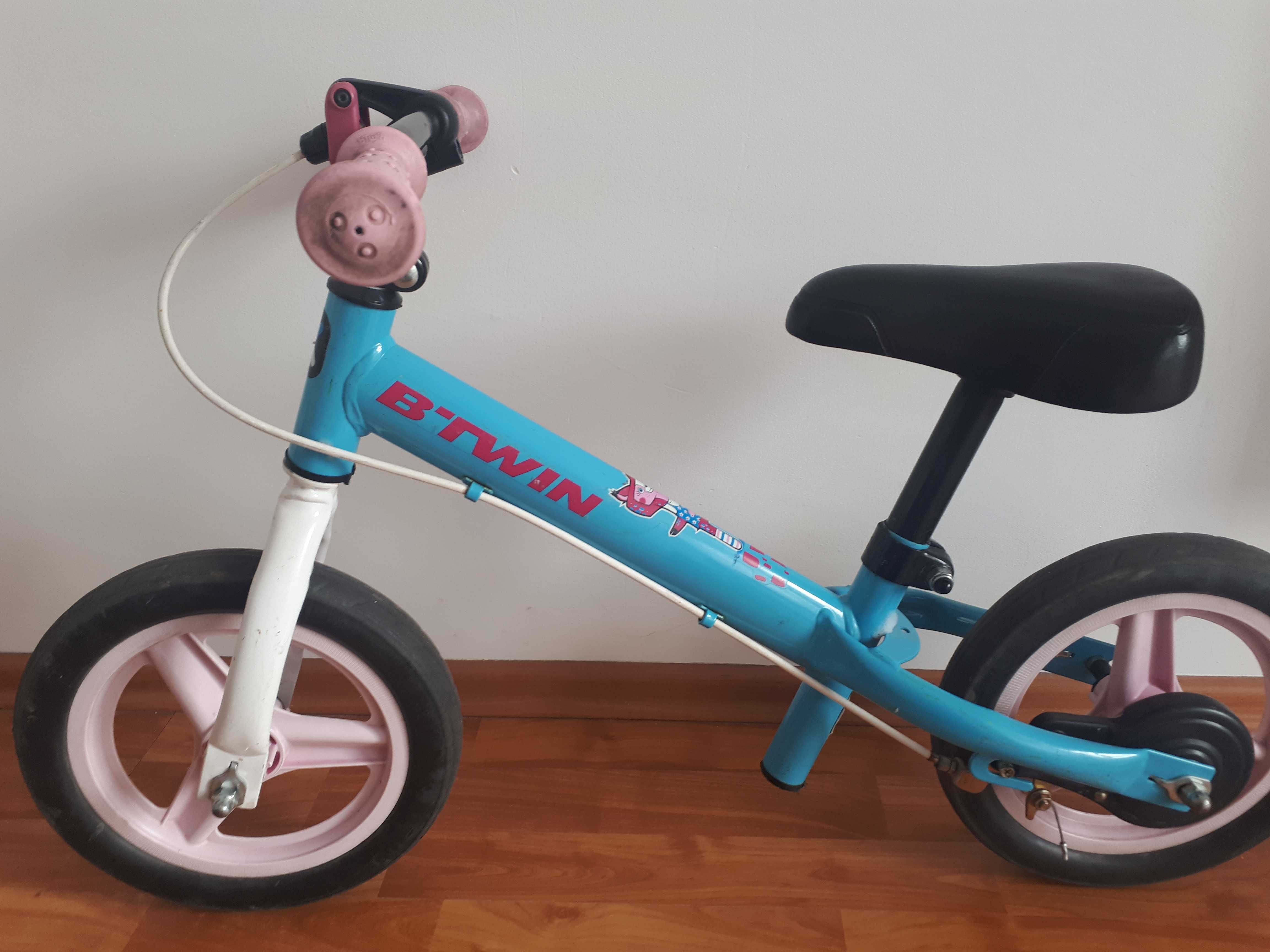 Rowerek biegowy Btwin Run Ride 500 Decathlon dla 3-5 latka