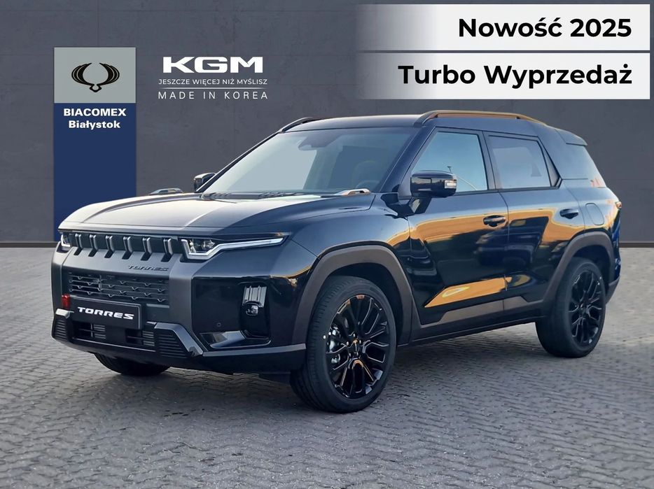 SsangYong/KGM Torres NOWOŚĆ !! 1.5 Benzyna 163KM - Automat - Pakiet Black!