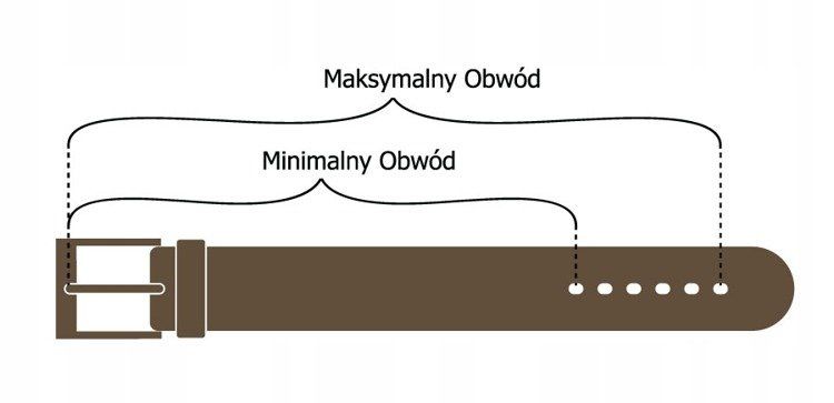 pasek męski ze skóry naturalnej w stylu oxford - rovicky 115