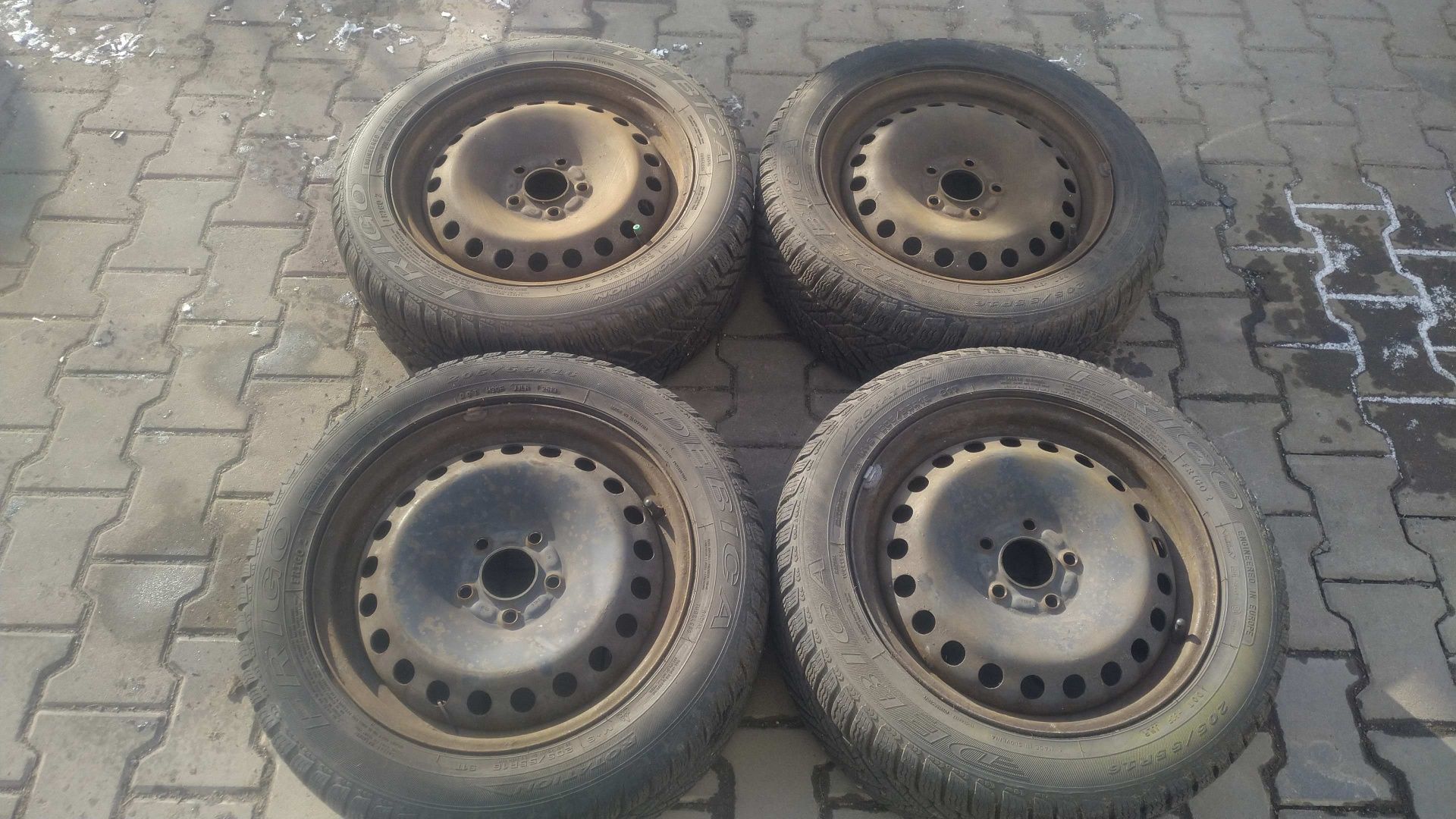 ) Focus MK2 C-Max mondeo koła zimowe 205/55r16 Dębica Frigo
