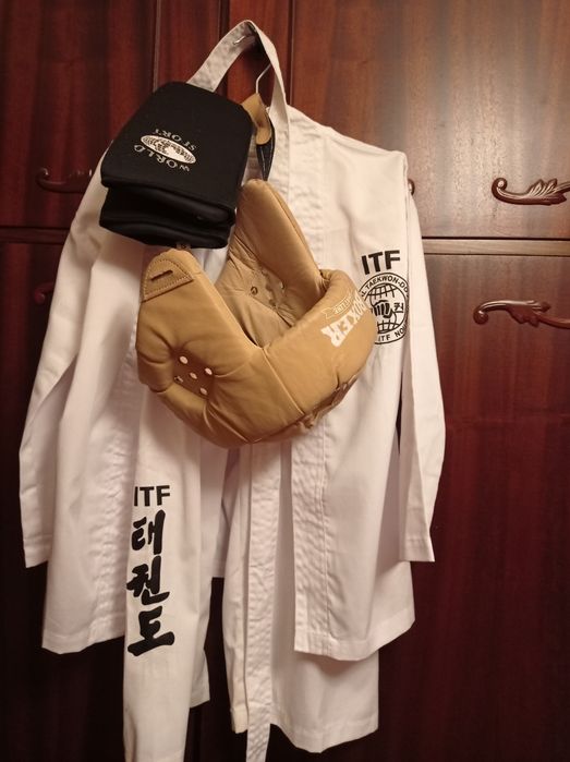 Форма тхеквондо. Шлем