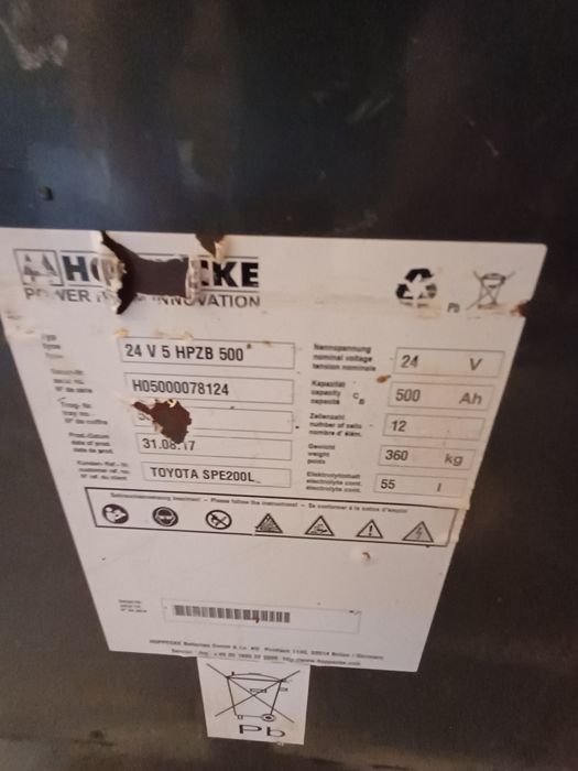Bateria trakcyjna 24V 360Ah 2021