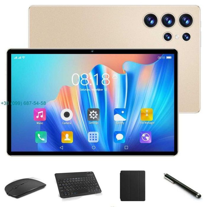 Комплект. Планшет 8-128GB Active TAB PRO S / IPS матриця/10"дюйм/2-сим