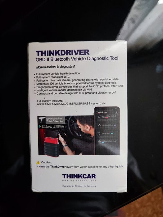 Авто сканер. Прилад для читання авто. Thinkdriver