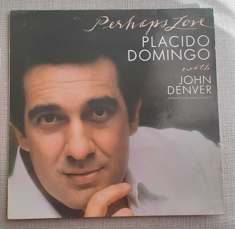LP Placido Domingo - Perhap´s Love