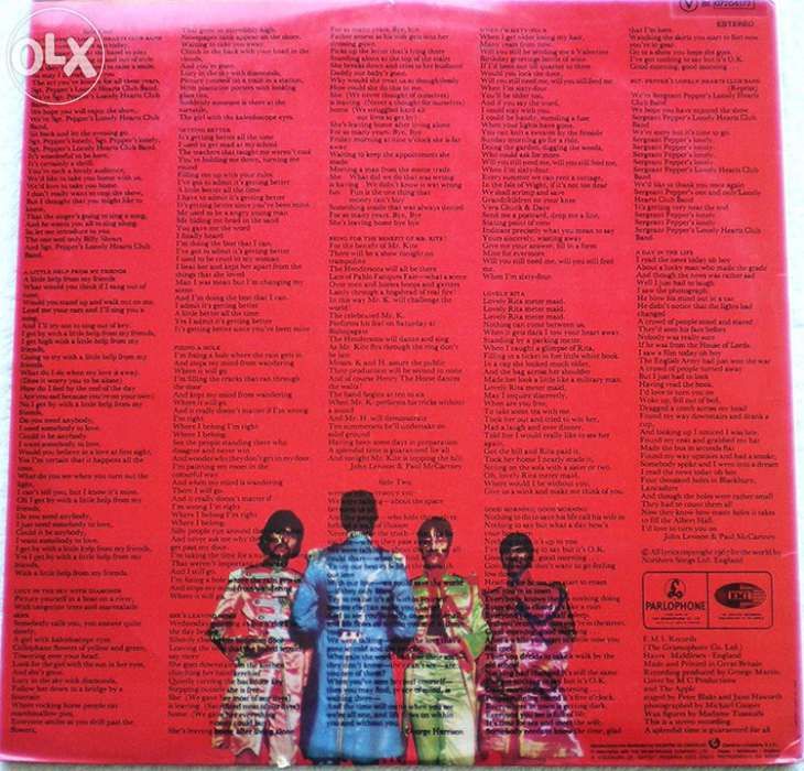 The Beatles - Sgt.Peppers Lonely Hearts Club Band (1967) Lp vinil