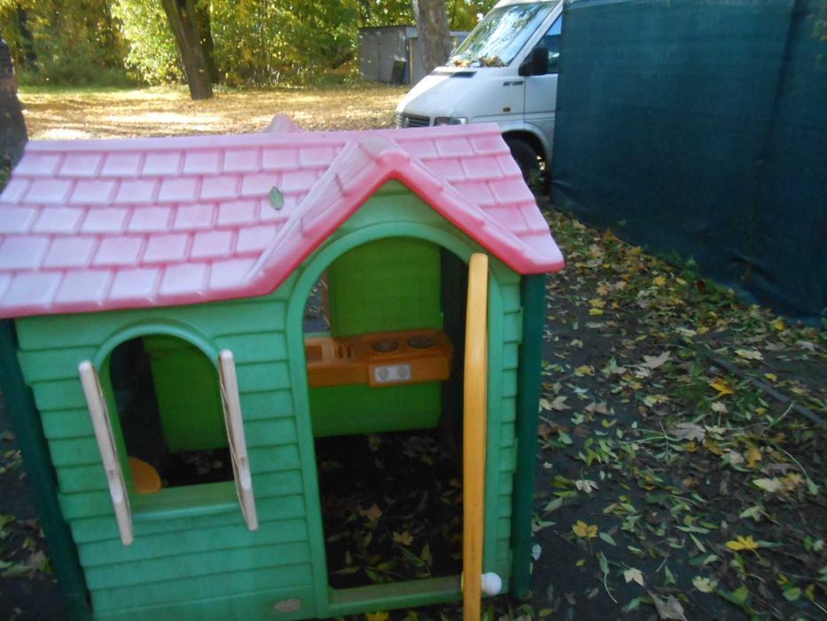 Domek dla dzieci solidny gruby plastik czytaj