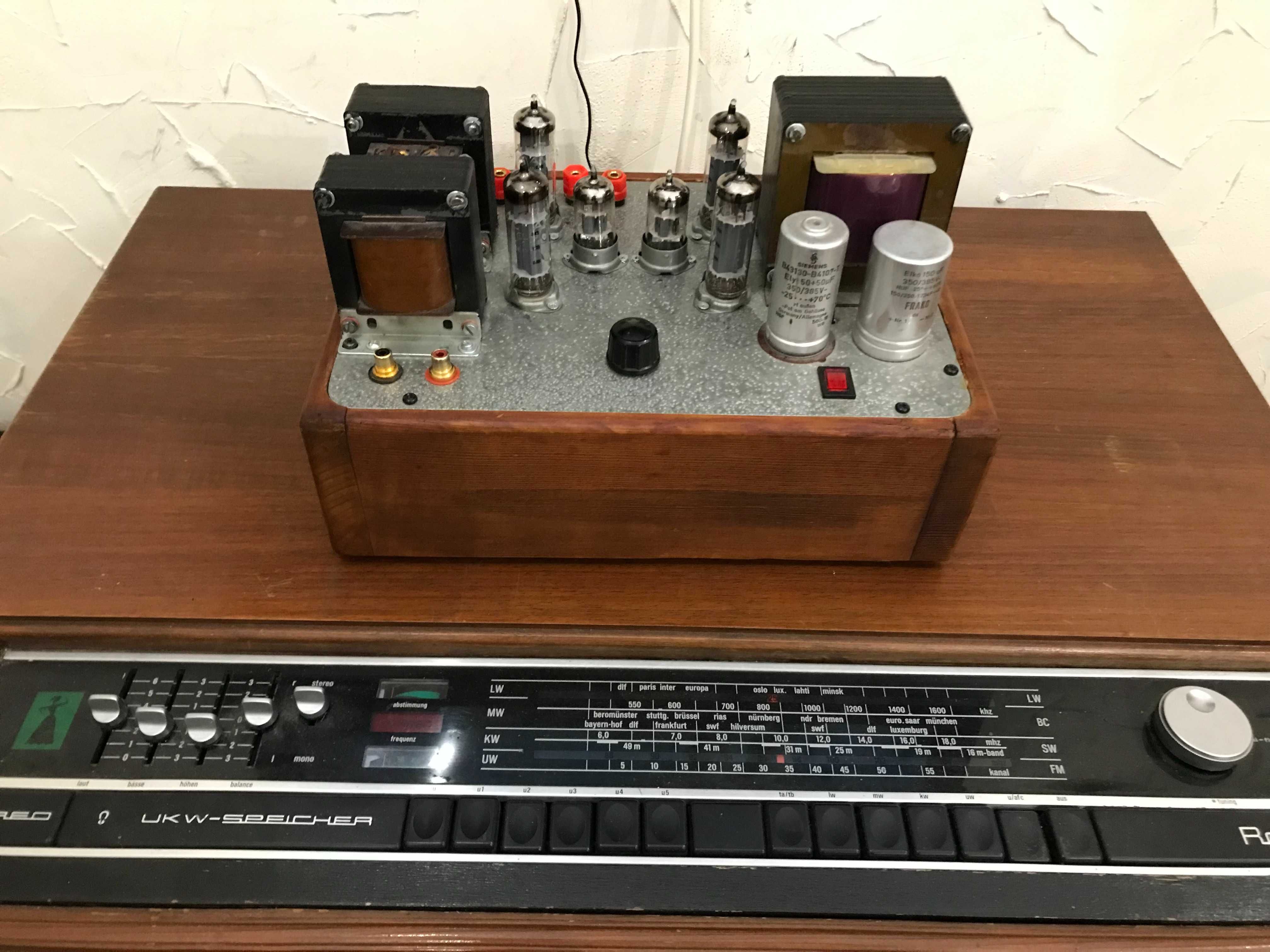 Ламповый усилитель Saba Telewatt TR 60.