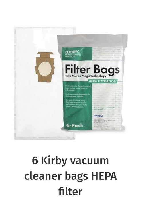 Sacos para Aspirador Kirby – Tecnologia EPA,  + Produtos de  Limpeza
