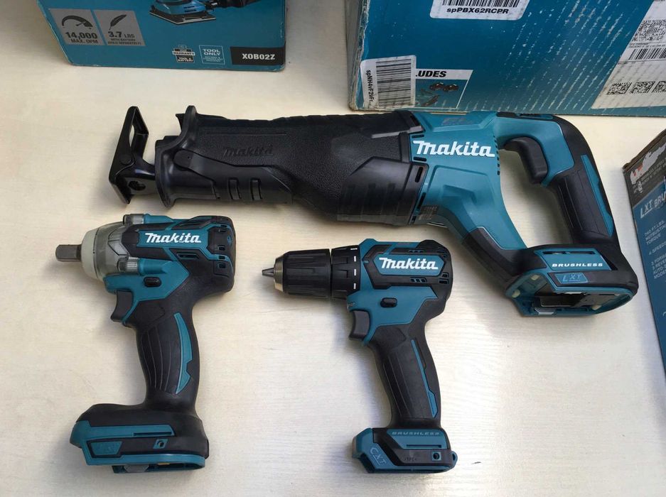Оригинал Makita 18V 12V 40V Бесщеточный инструмент LXT CXT XGT