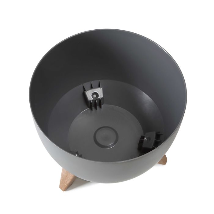 Donica ROMA 29 cm kolor antracyt