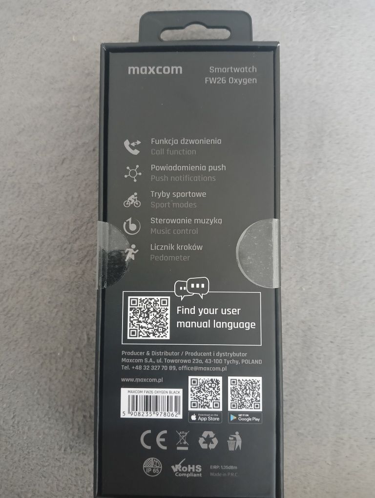 Smartwatch maxcom FW26 oxygen