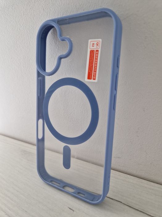 Acrylic Color Magsafe Case do Iphone 16 Plus jasnoniebieski