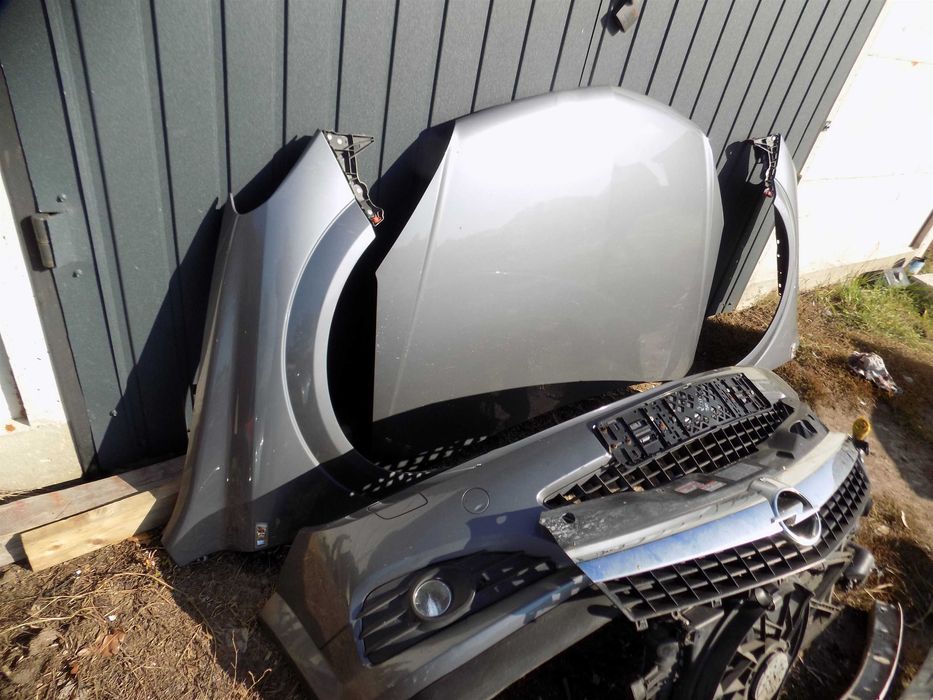 Przód kompletny Opel astra H III GTC maska zderzak błotniki lampy Z155