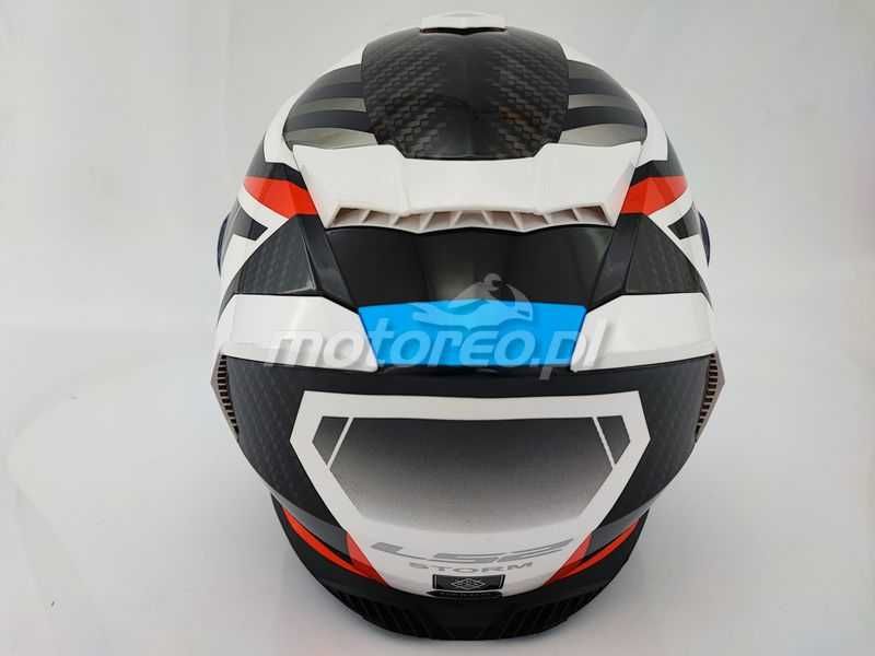 HIT! Kask z Blendą i Pinlockiem LS2 FF800 Storm 2 RACER Red Blue