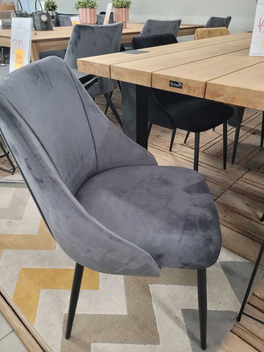 Krzesło tapicerowane Modern Grey