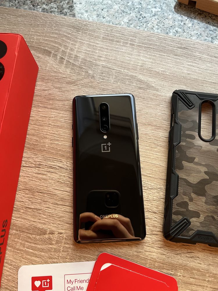 Telefon Oneplus 8 Black 8/128Gb Bogaty zestaw