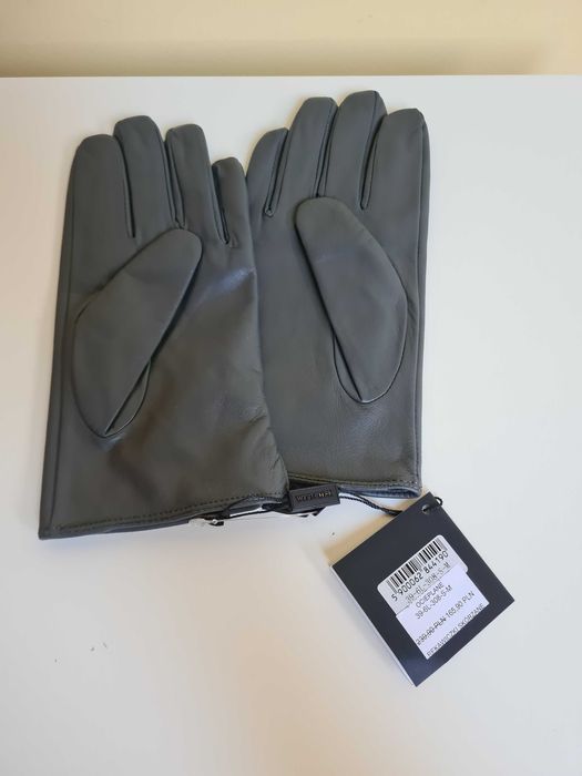 Wittchen Rękawiczki Szare, Skóra Owcza 100%
